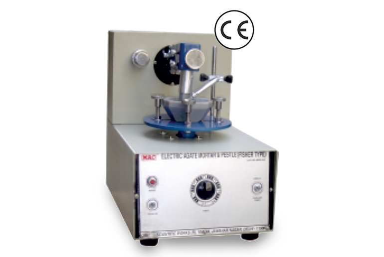 ELECTRIC AGATE MORTAR PESTLE (FISHER TYPE) “SPEC” MSW-344